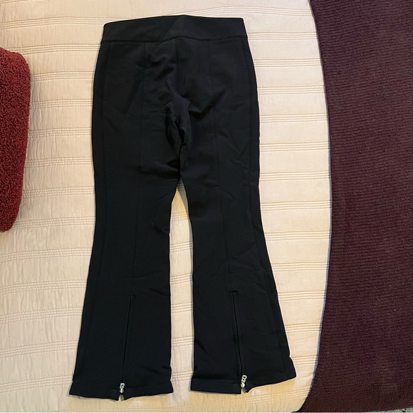Bogner Black Snow Pants Flared with Zipper Details - Picture 4 of 7